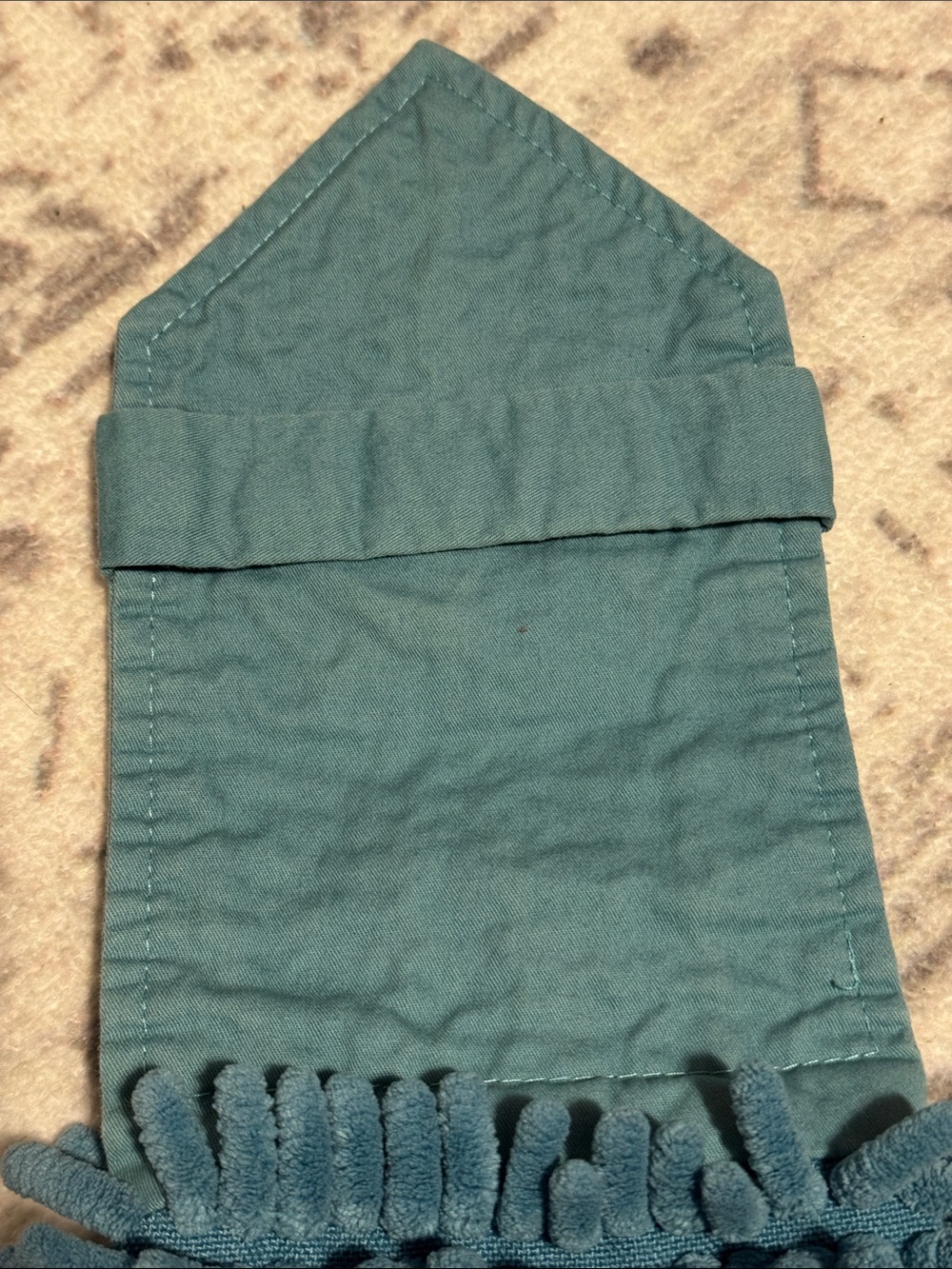 Norwex Teal Chenille Hand Towel - Picture 4 of 6